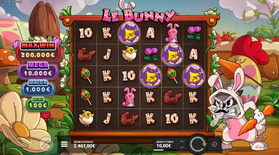 Le Bunny Slot Specifications (Game Data)